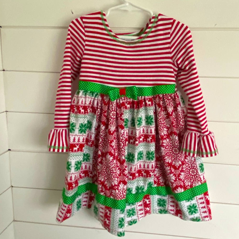 Bonnie Jean Christmas dress 4t